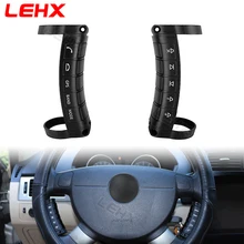 Lehx controle remoto sem fio volante do carro da motocicleta guiador botão de mídia para carro android 2nin rádio kit carro telefone