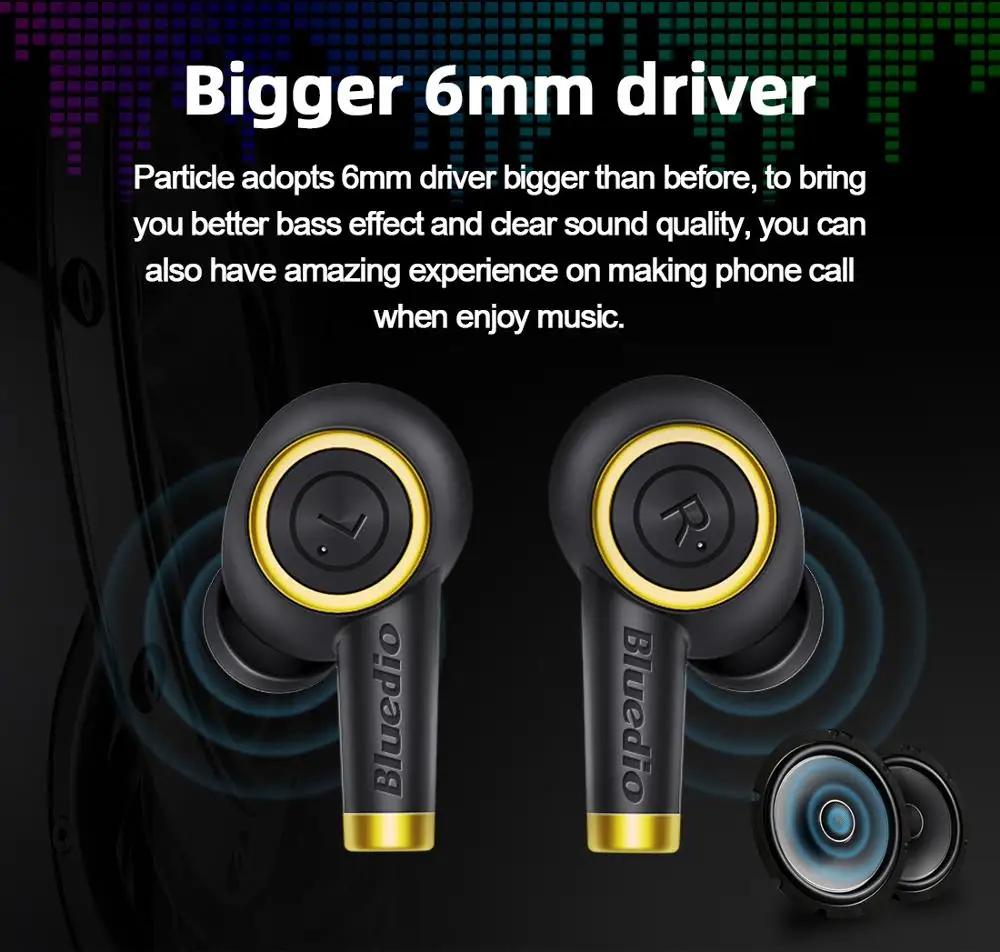 Bluedio P Earphone Nirkabel Partikel 