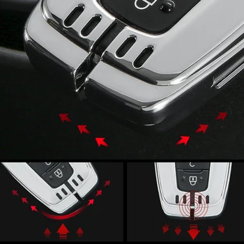 

For Toyota RAV4 2019 Car Key Case Wear-resistant Scratch-resistant Zinc Alloy Smart Key Holder