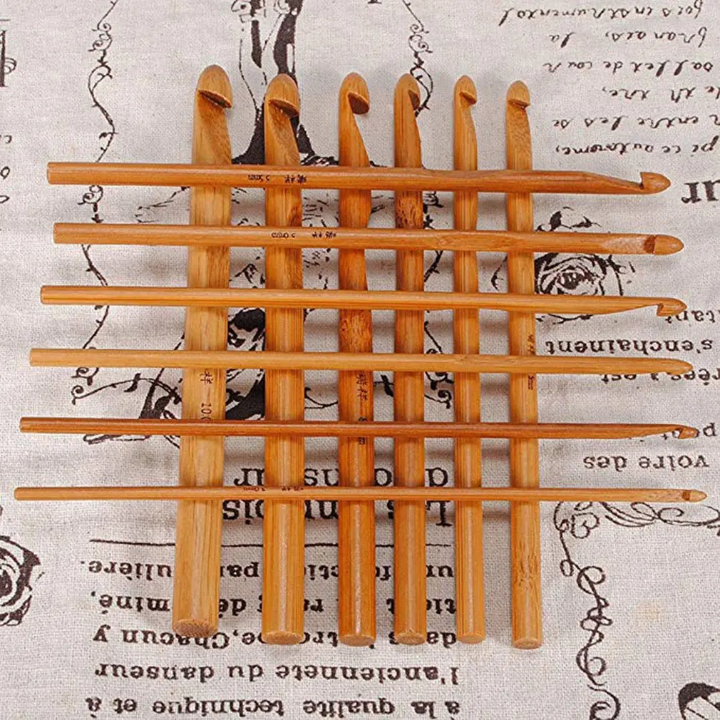 Вязальные инструменты, спицы для свитера, высококачественные бамбуковые крючки, круглые вязальные спицы