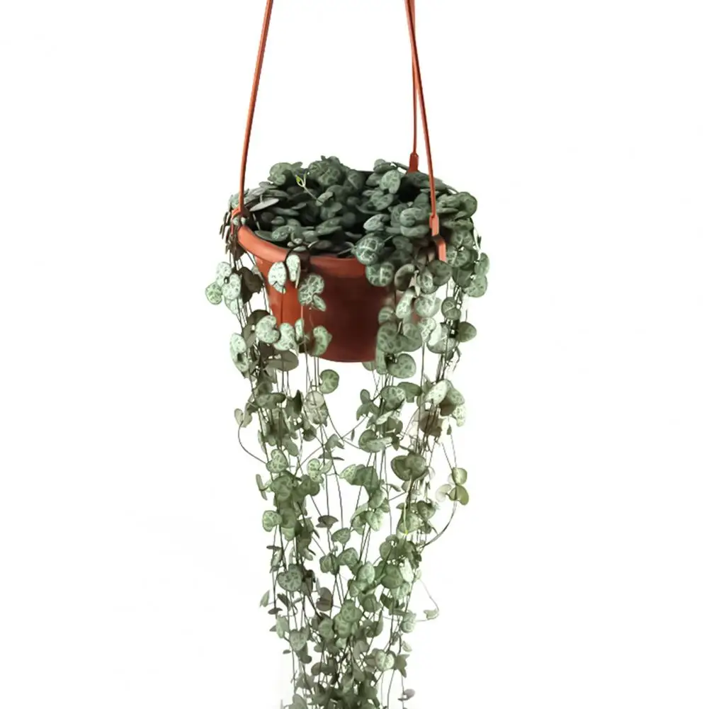 Flower Pot Flower Basket Reusable Heighten Plastic Lightweight Hanging Planter Outdoor Decor Pot