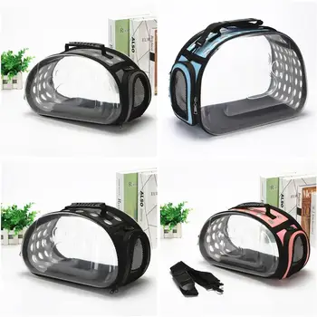 

Pet Bag Small Transparent Outdoor Portable Handbag Breathable Pet Bag Cat Dog Bags Shoulder Bag Pet Handbag For Pets Dog Cat