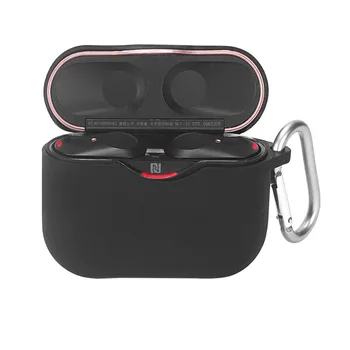 

Silicone Protective Soft ​Cover Portable Anti-Shock Bluetooth Headset Case for Sony WF-1000XM3 Earphones