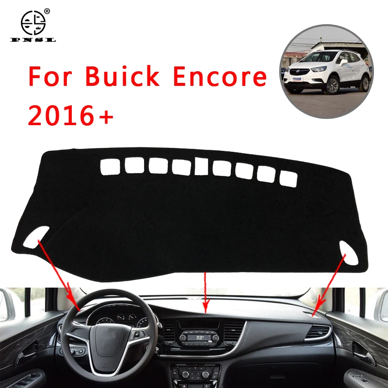 PNSL Car Dashboard Cover Dash Mat Dash Pad Carpet For Buick Encore 2016