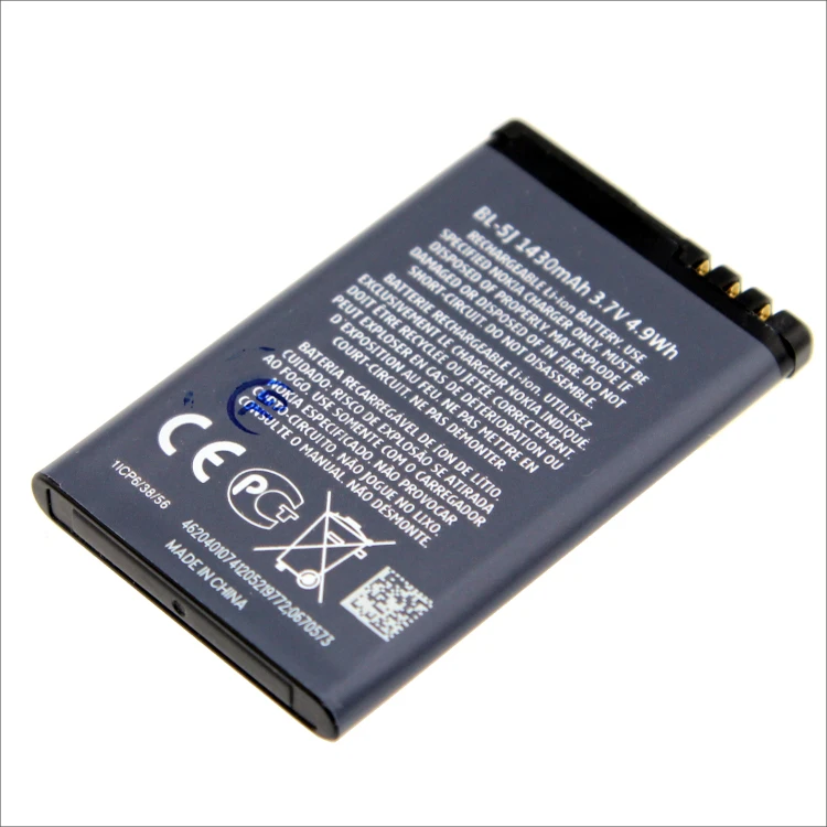 Батарея Замена для Nokia Lumia 520 5230 5228X6 5800 XpressMusic N900 C3 5232 BL5J BL 5J BL-5J мобильный мА/ч. аккумулятор
