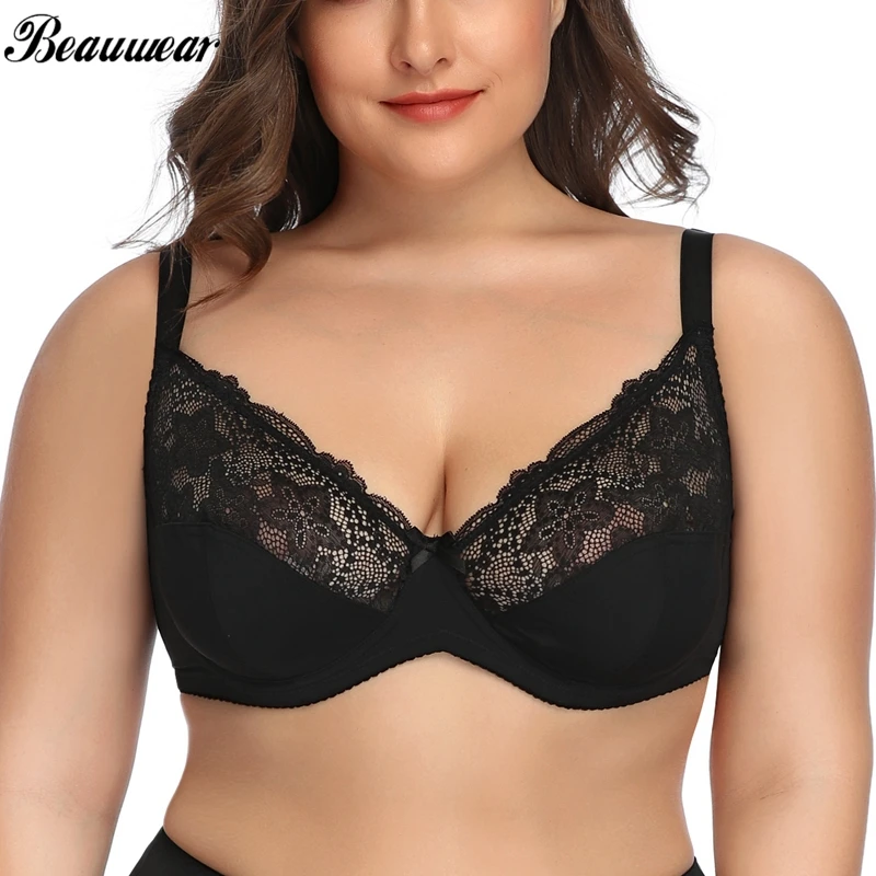 Beauwear Фирменная Новинка без подкладки бюстгальтер чашечки расположены рядом пуш