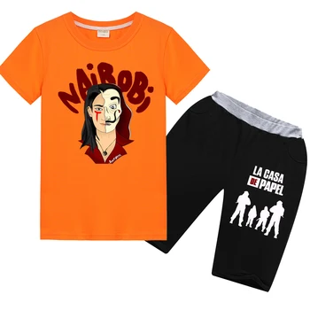 

blackboys clothing money heist 2020 suit t shirts Short sleeve trousers Christmas Creeper thanksgiving jojosiwa kids clothes