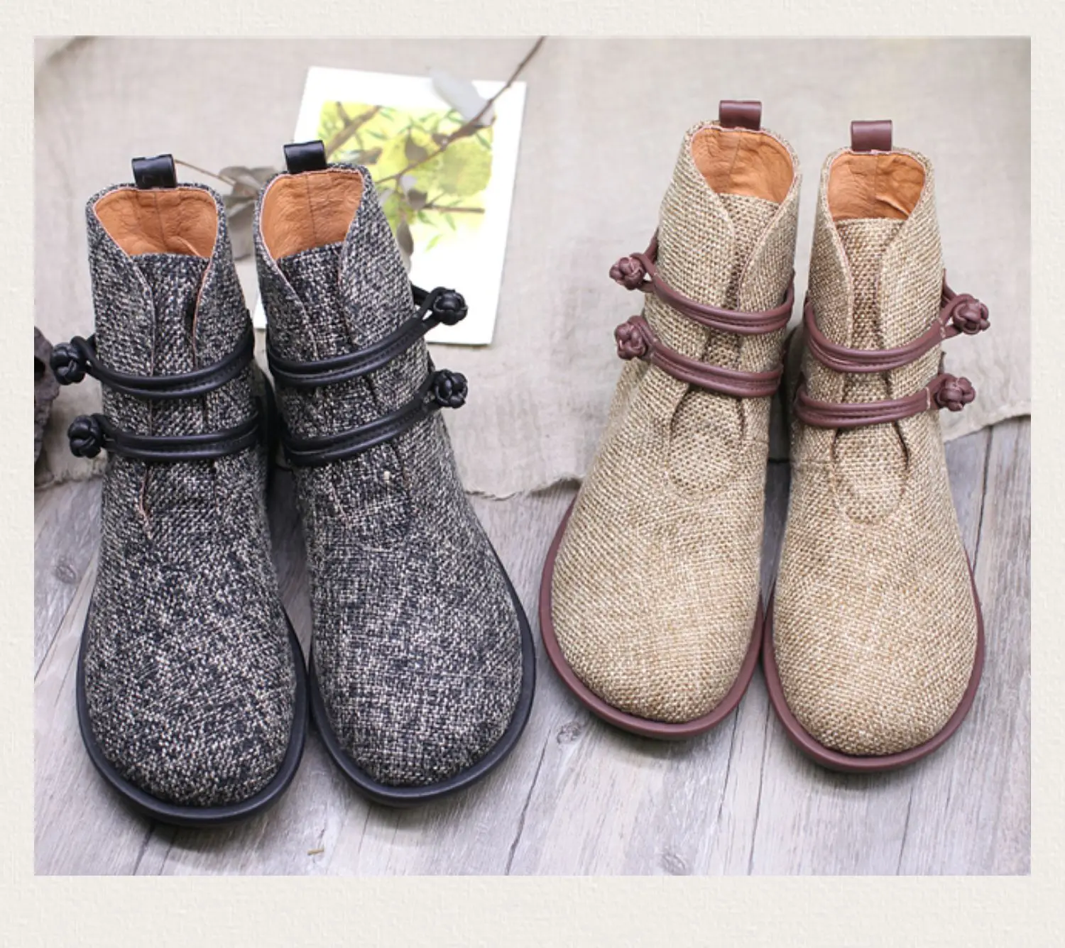 Careaymade-оригинальные ботинки ручной работы из воловьей кожи с пряжкой для отдыха в старомодном стиле; сезон осень-зима
