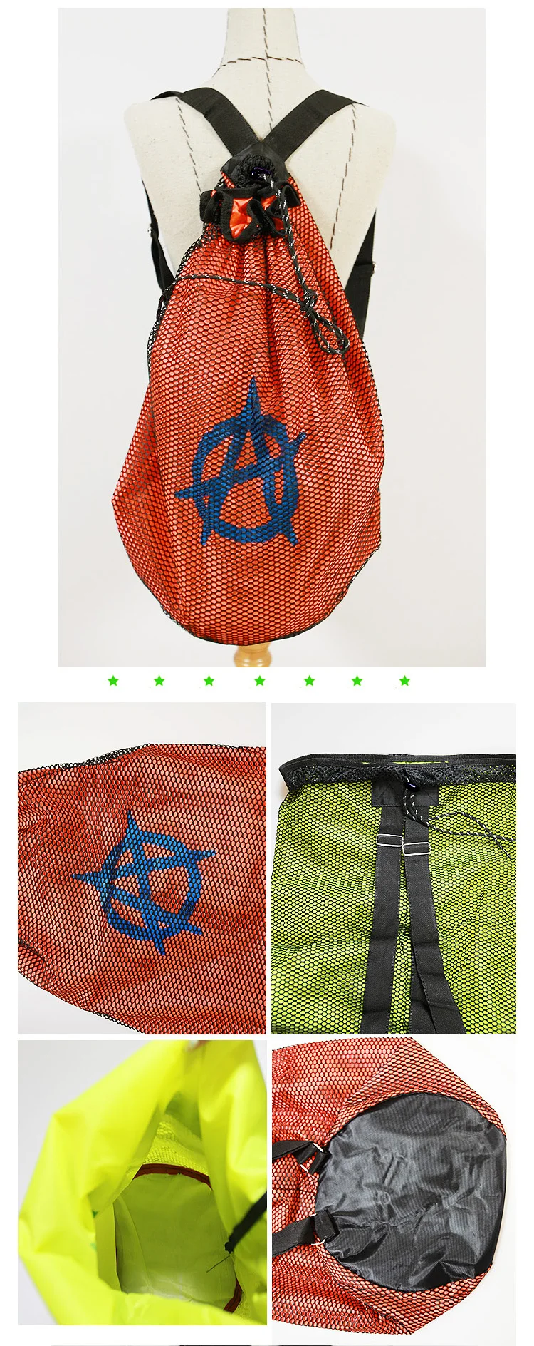 2014 корейский стиль, двухслойная сетчатая пляжная сумка для пар, мужские и женские сумки, сумка для путешествий, отдыха, путешествий, рюкзак