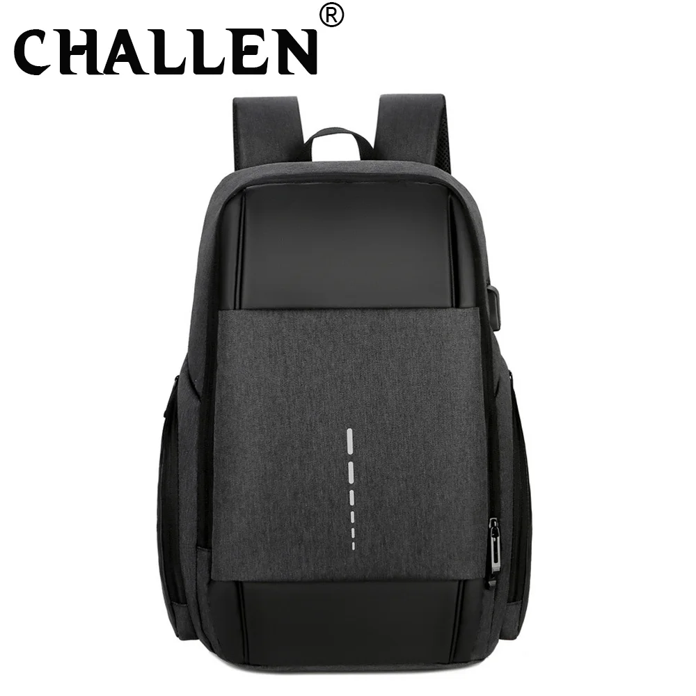 Мужской повседневный деловой рюкзак с брызгами вместительный для путешествий и