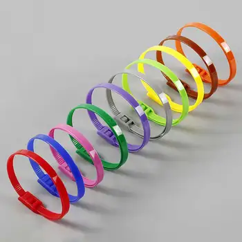 

Colorful Tie Wraps for Children Naughty Castle Self-locking Cable Tie Naughty Fort Frame Banding Installation Facility Tying