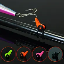 5 шт./пакет Пластик Хранитель крюк для Рыбалка полюса Rod приманки ложка ВЧ Рыболовный крючок Детская безопасность держатель Рыбалка снасти Интимные аксессуары