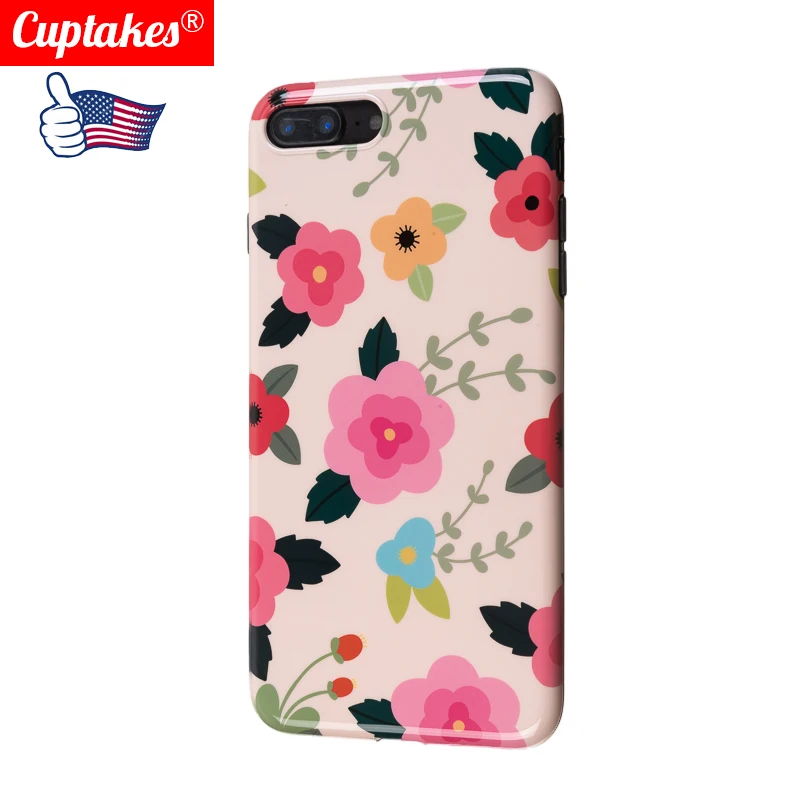 Сексуальный цветочный чехол для телефона Apple iPhone 7 8 Plus 6 6S кружевной Цветочный IMD
