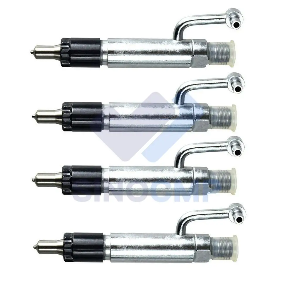US $112.00 4PCS New Fuel Injector For Yanmar Komatsu 4D84E 4D88E 4TNE88 Engine Parts
