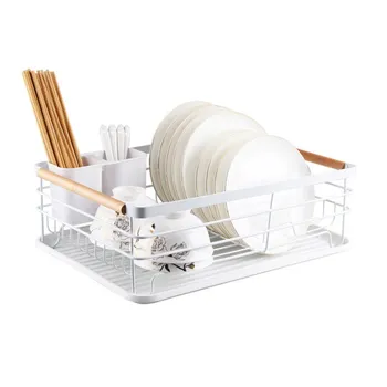 

Japanese-style Simple Multi-function Rack Tableware Cups Kitchen Storage Drying Rack Drawer Storage Rack Drain Rack Tray