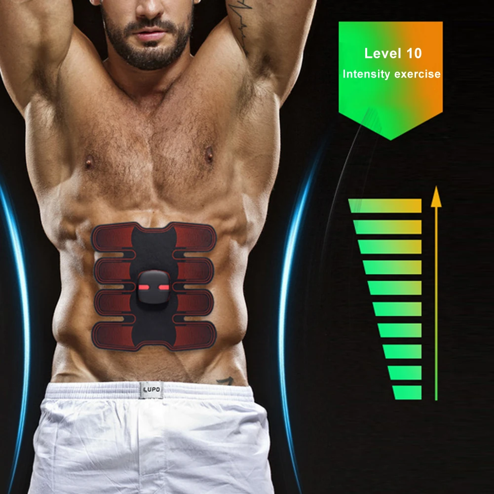 

EMS Rechargeable Remote Control Abdominal Sticker Weight Loss Tighten Abdomen Arms Buttocks Legs Smart Fitness Instrument Home