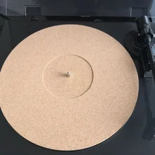 2 мм мягкий пробковый LP скользящий коврик антистатический коврик для 12 дюймов LP Виниловая пластинка