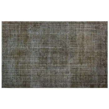 

Handmade Brown Vintage Overdyed Turkish Area Rug 169x269 Cm-5'7''X8'10''