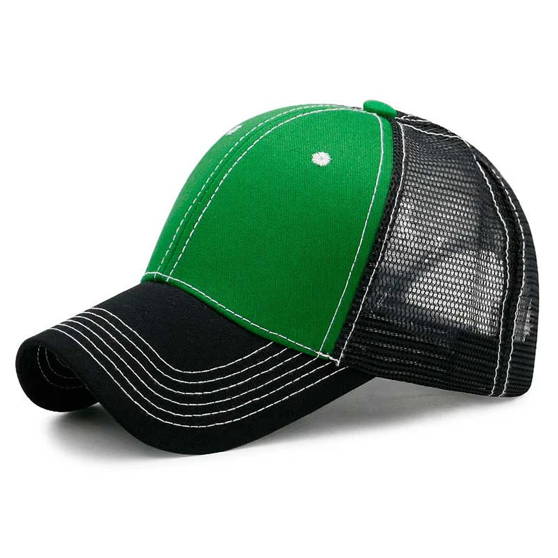 Кепка мужская летняя кепка для бейсбола твердая Snapback кепка хип хоп дышащая сетчатая шляпа Женская Повседневная шляпа от солнца папа дропшиппинг
