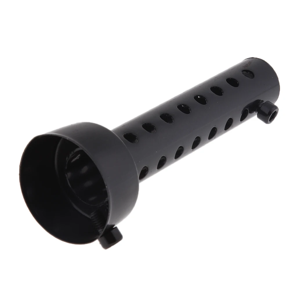 2 Pcs Motorcycle Tail Exhaust Can Pipe Baffle Muffler Silencer DB Killer Noise Sound Eliminator 45mm Black