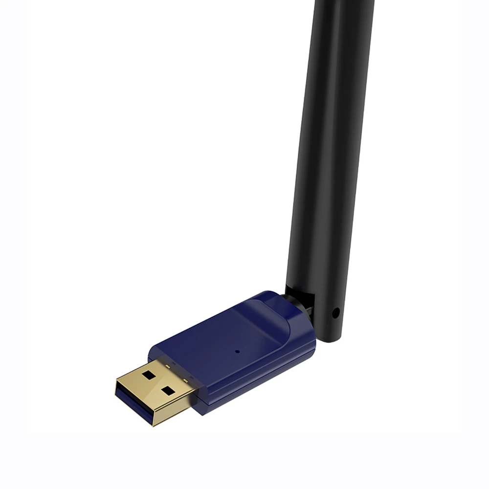 Двухдиапазонная 2,4 Гбит/с беспроводная сетевая карта для 650 м Usb Настольный Ноутбук передатчик приемник Bluetooth 4,2 адаптер без привода
