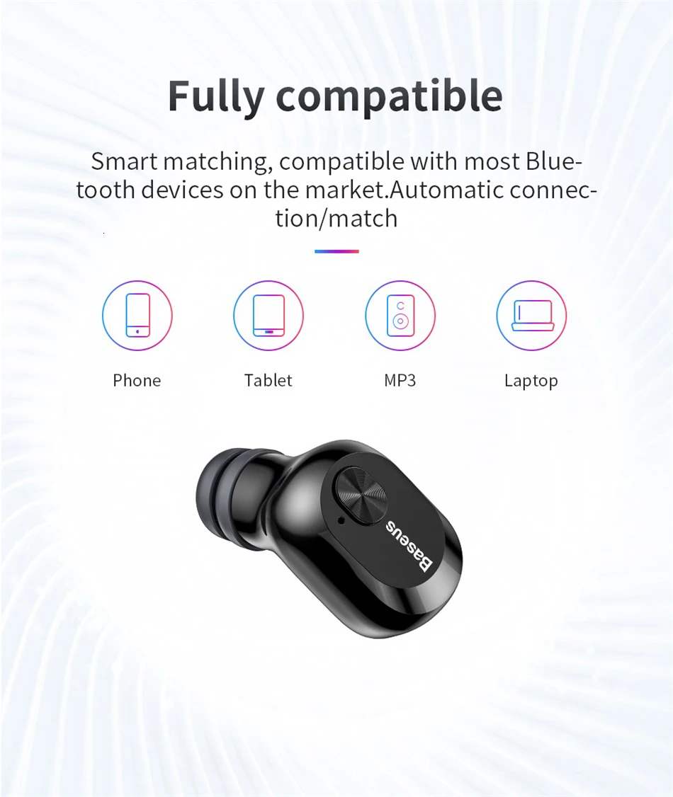 Tai nghe True Wireless Baseus Encok W01 (NGW01)