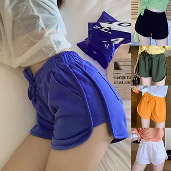 

Lady High Waist Women Yoga Sport Pants Running Shorts Fitness Casual Pants Female Short Tights Breathable Seamless Underwear