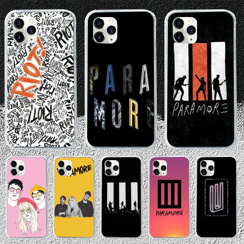 Paramore Phone Case for iphone 12 13 Mini SE 2020 5 5S 6 6S Plus 7 8 Plus X XR XS 11 Pro Max Fundas Coque cover case iphone 12 pro max