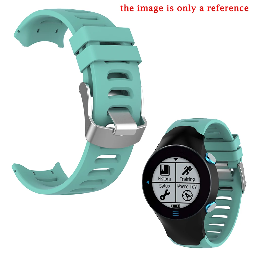 Bracelet de rechange en silicone pour Garmin Forerunner 610, accessoires de  montre, bracelet, boucle de poignet, 610 - AliExpress