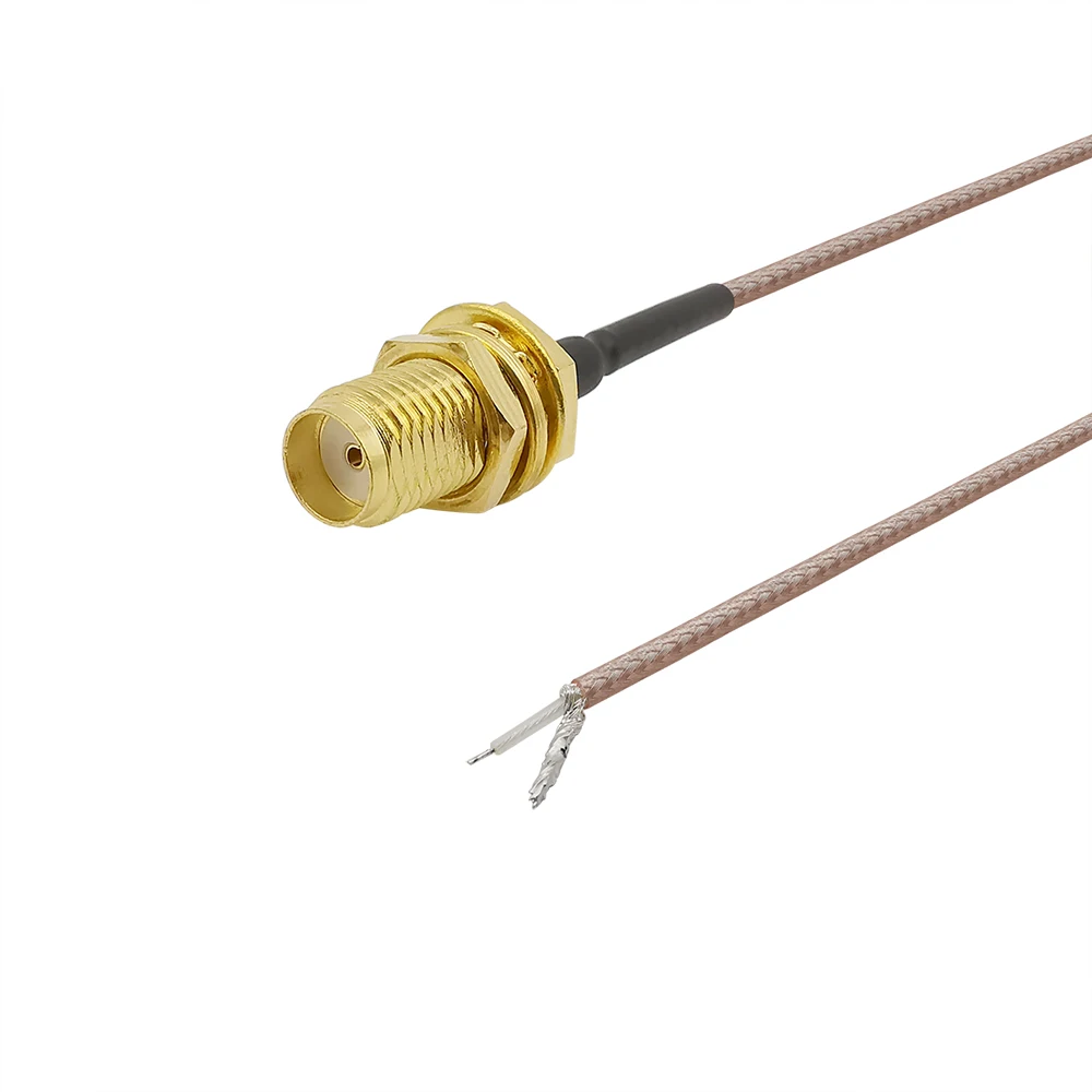 RG178 SMA гнездо к PCB припой кабель Pigtail для Wi Fi беспроводного маршрутизатора GPS GPRS