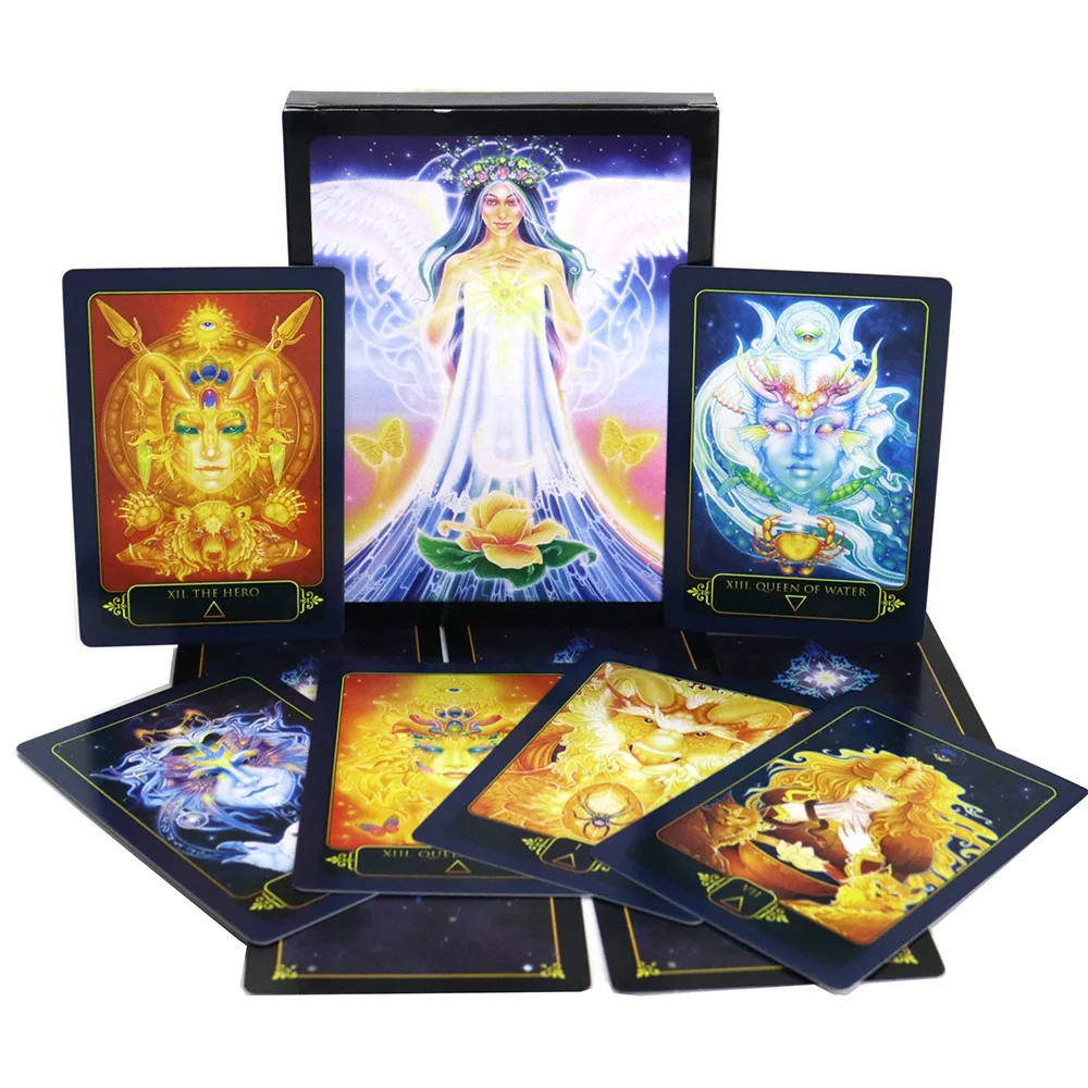 Le Tarot Des Reves De Gaia Jeux de plateau,Dream gaia tarot cartes deck, 81 cartes à jouer, destin  guidage mystérieux jeu de cartes jeux de société - Cdiscount Jeux - Jouets