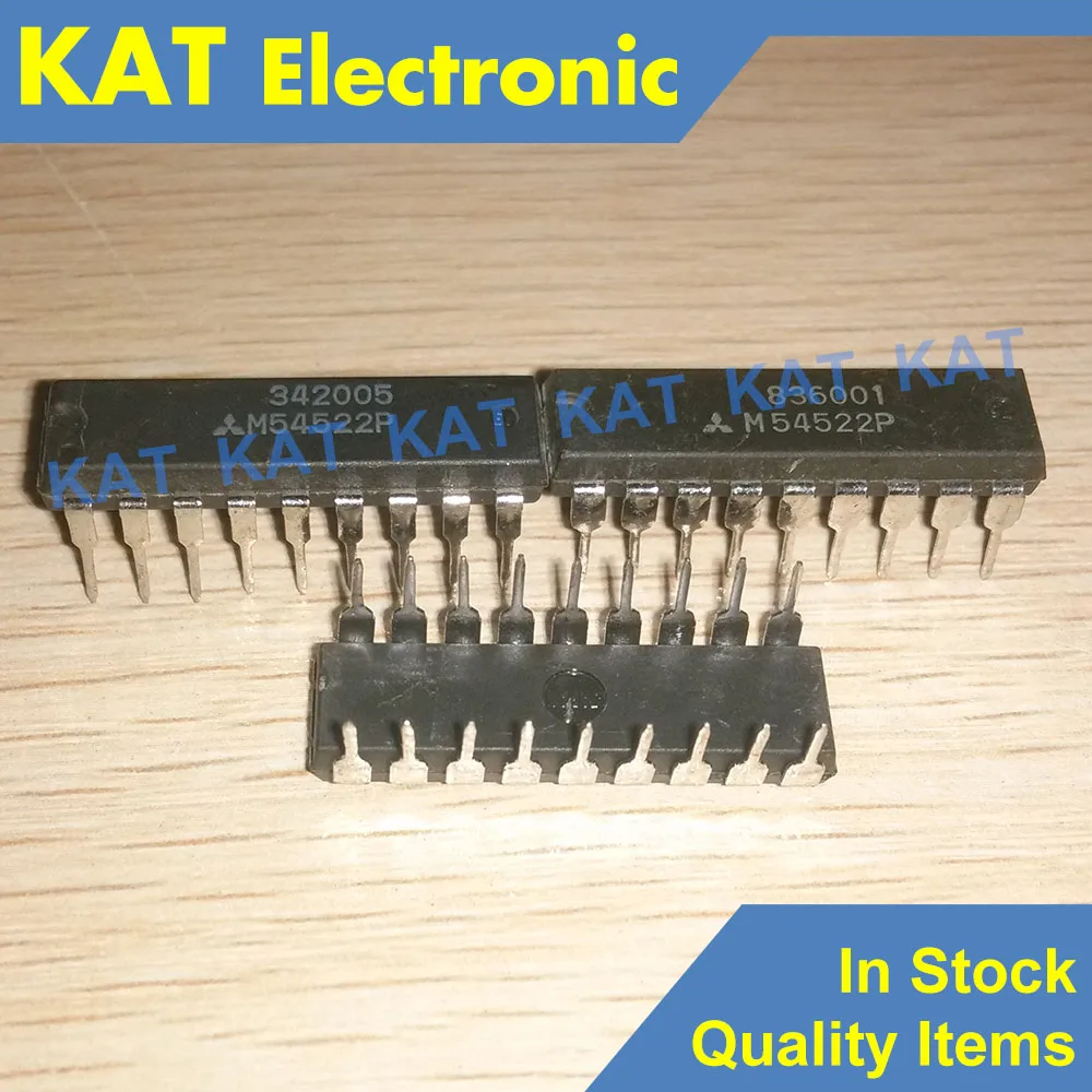 

M54522P DIP-18 8-UNIT 400mA DARLINGTON TRANSISTOR ARRAY WITH CLAMP DIODE