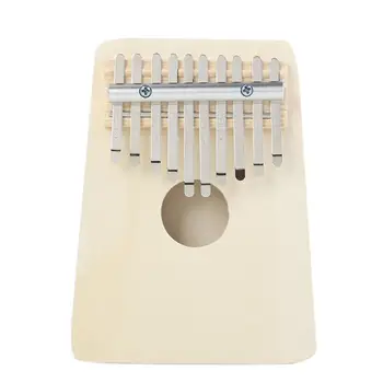 

Kalimba DIY 10 Keys Kit Basswood Thumb Piano Handmade Set Musical Instrument without Tuning Hammer for Beginner Children