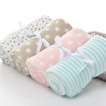 Mantas para bebé de 100x75cm, Manta de Coral suave y cómoda para recién nacido, Manta de forro polar para cambiador de bebé, ropa de cama