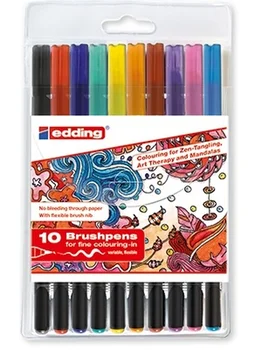 

Set of markers-brushes zendoodle, 10 colors in a set of assorted