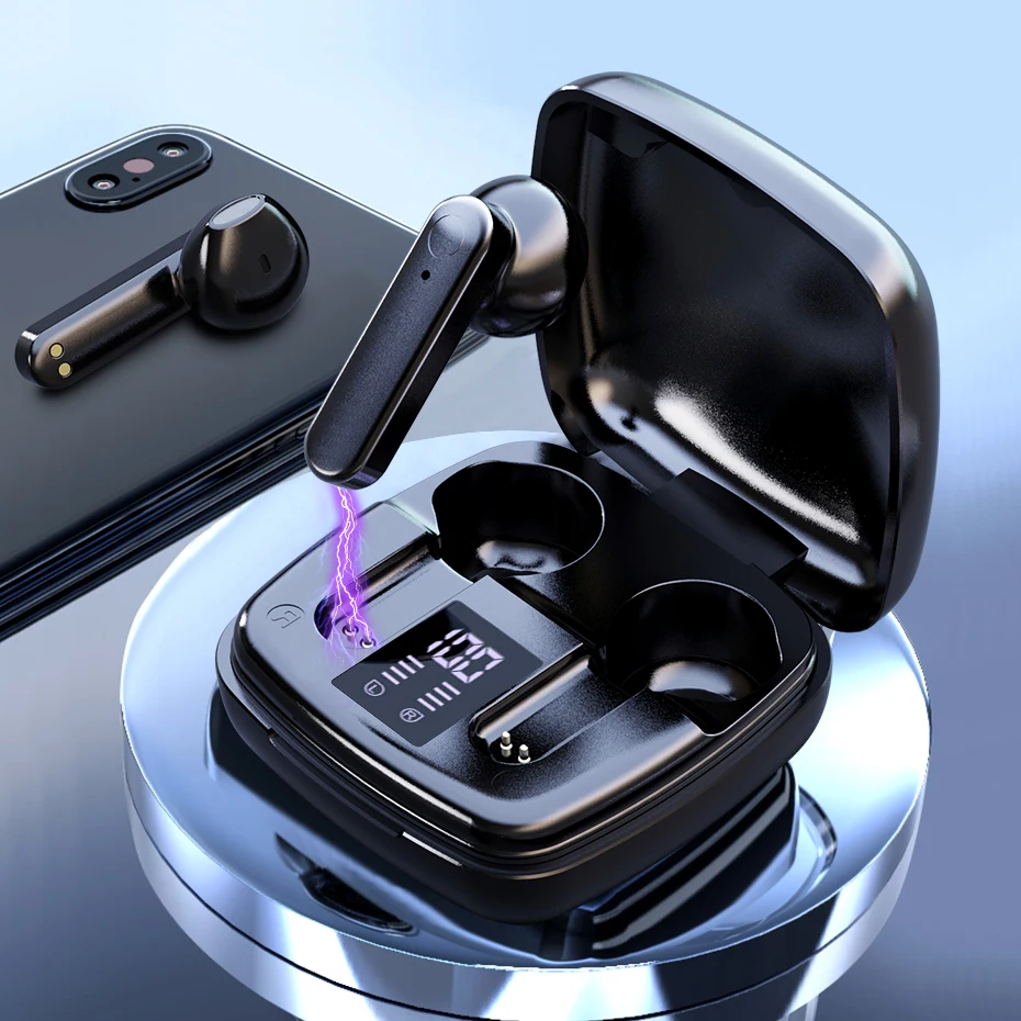  Наушники вкладыши TWS с Беспроводной наушники Bluetooth гарнитура Bluetooth Сенсорный наушник бас стерео Hi Fi громкий звук музыки и Управление ми…