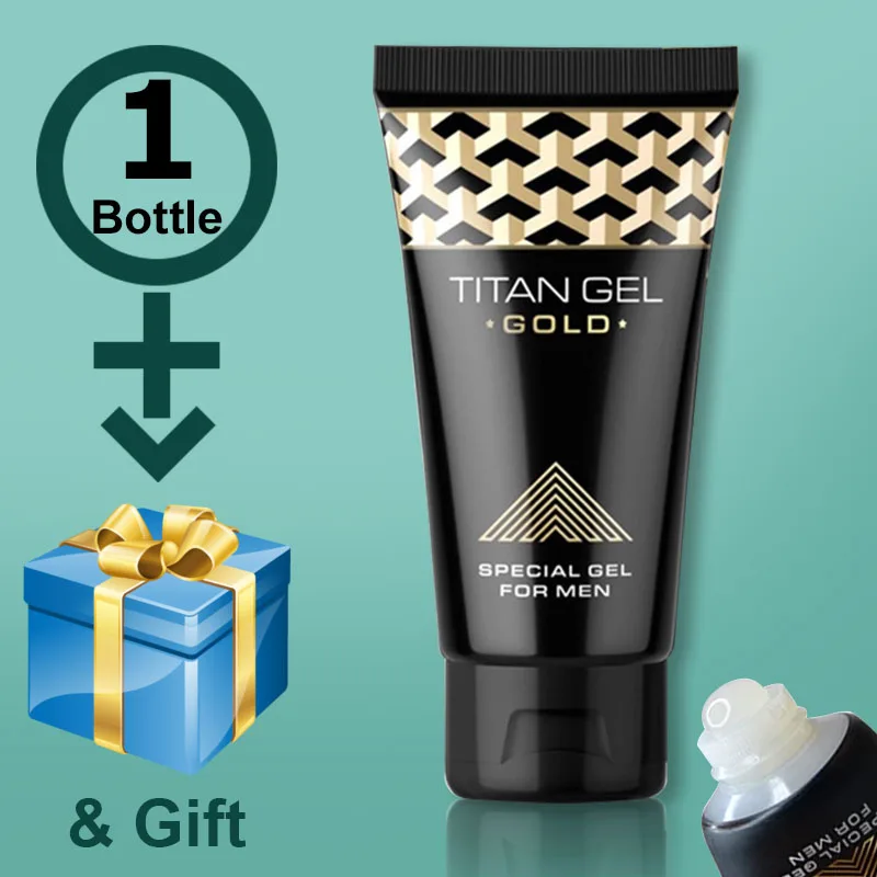 Гель Titan золотой гель крем оригинальный продукт для взрослых увеличения пениса |