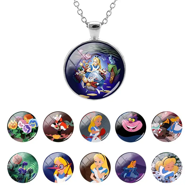 Кулон в виде купола из мультфильма Алиса стране чудес | Украшения и аксессуары