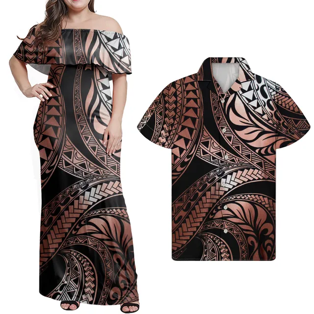 HYCOOL 2021 New Summer Women Polynesian Tribal Off Shoulder Bodycon Bandage Dress Sexy Celebrity Runway Party Dresses Hot Sale 1