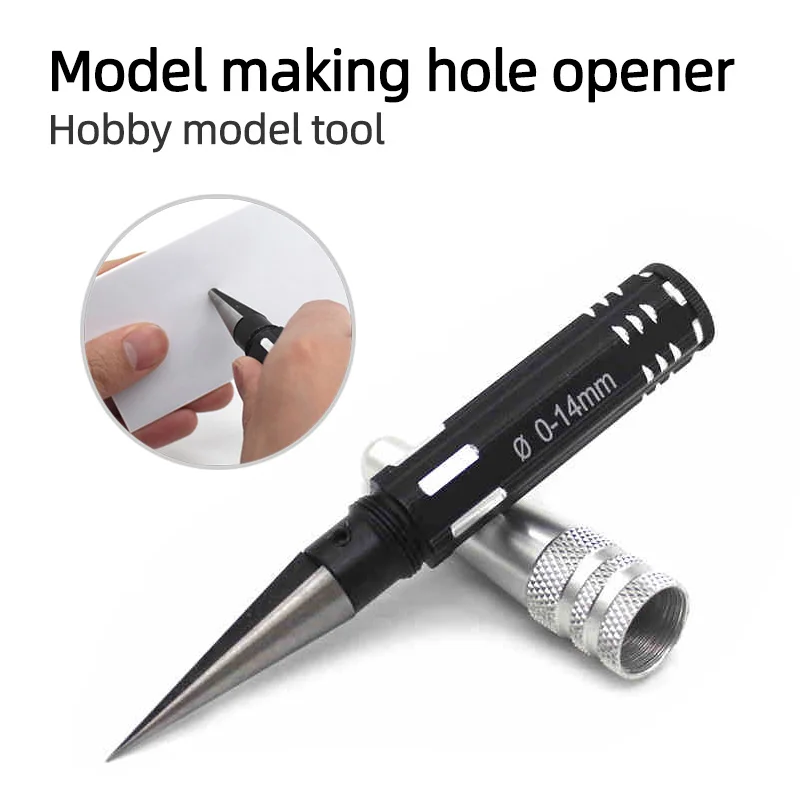 Model Hobby Craft Building Accessories Tool Model Reaming Tools Circular Expanding Cutter 0-14mm calibre For DIY Tool
