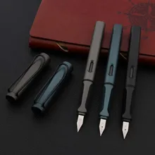 Stylo à encre plastique à gros Clip, noir givré 2020 vert gris foncé, papeterie fournitures scolaires et de bureau, 870