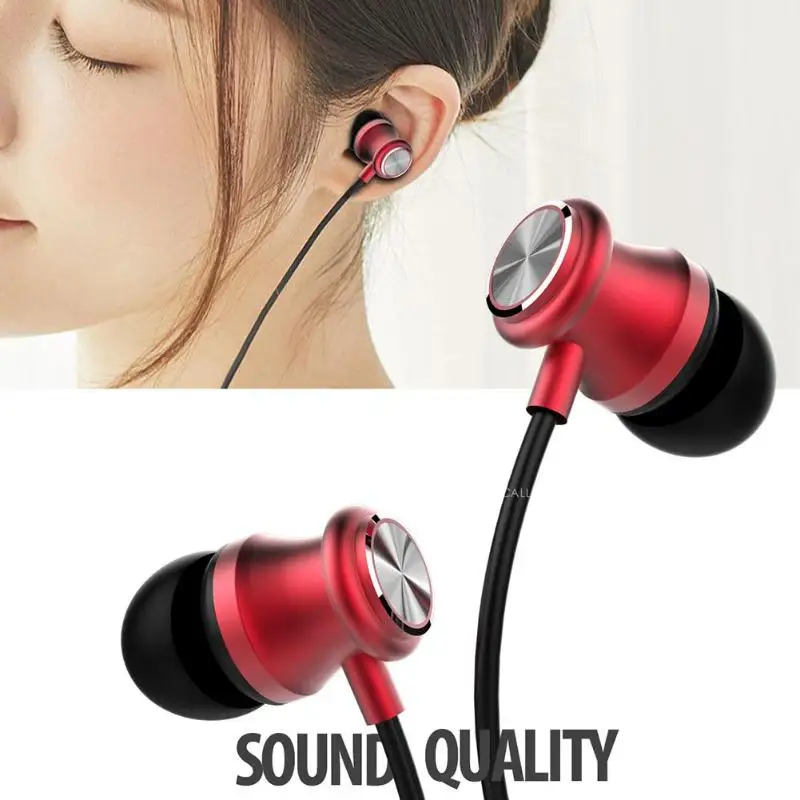 

G10 Deep Bass Line Control 3.5mm Wired Earphones w/ Microphone for Music Calling Earplug Wearing Pattern Full-sized Style
