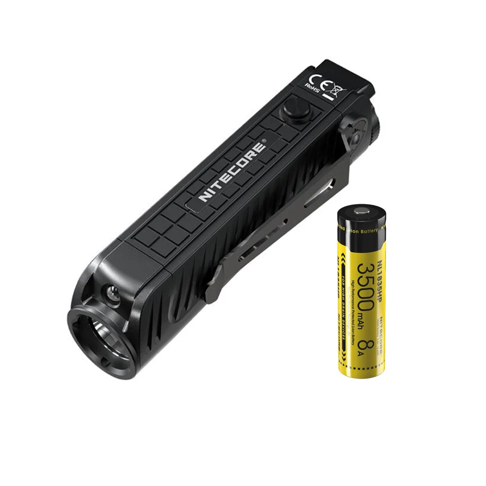 option 2 NITECORE P18 тактический фонарь XHP35 HD max 1800 люмен луч бросок 182 метров уличный фонарик для поиска правоприменения - Испускаемый цвет: option 2