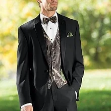 Новые камуфляжные смокинги уникальные однобортные мужские свадебные костюмы с лацканами прямоугольной формы для жениха одежда для выпускного вечера костюмы для мужчин(куртка+ брюки+ жилет