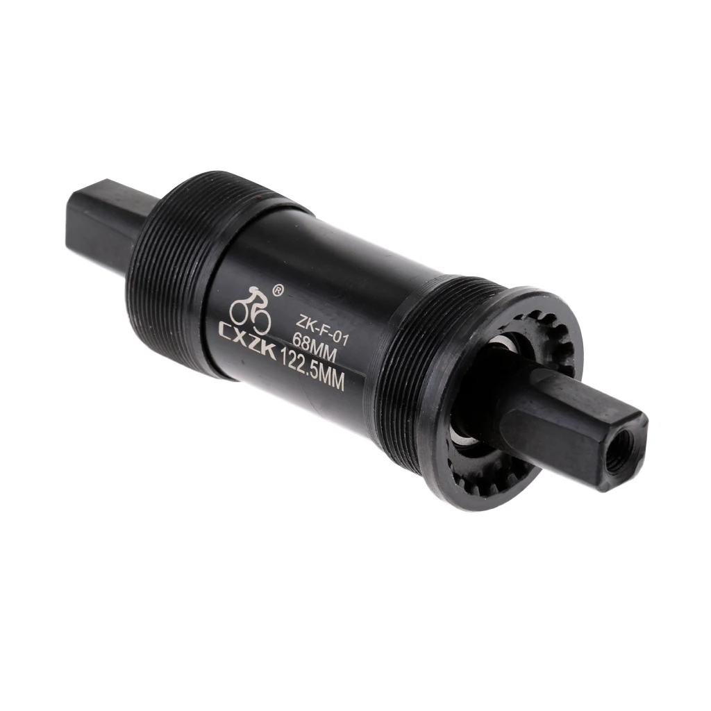 Bicycle Bike Square Taper Threaded Cartridge Bottom Bracket 68 x 122.5mm