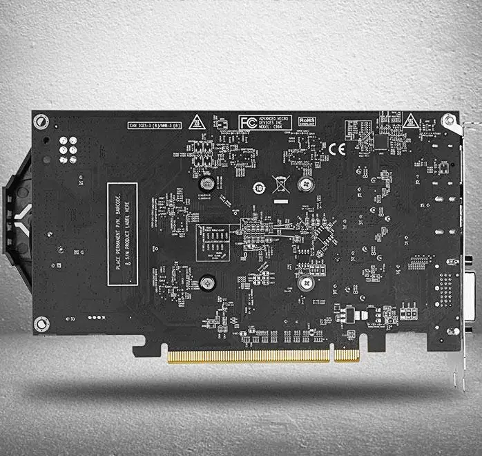 GloryStar RX550 2G видеокарты GPU RX 550 2 ГБ DDR5 для настольного ПК Компьютерная игровая