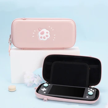 

Cute Pink Cat Bag for For Nintendo Switch Storage Bag Cover Case for Nintendo Switch Lite Bag Nintend Switch Game Accessory