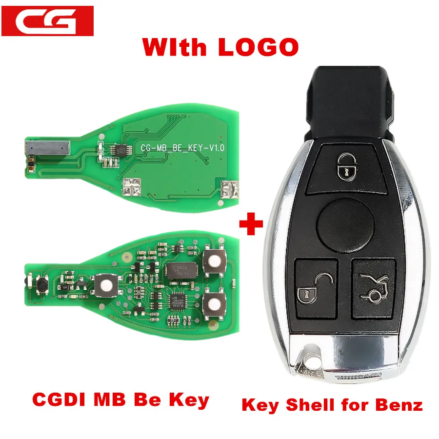 

Original CGDI MB CG BE Key for All Benz FBS3 315MHZ/433M Working with CGDI MB Programmer and Get 1 Free Token for CGDI MB
