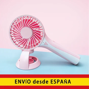 

Portable Mini Fan with USB Rechargeable Battery 3 Speed Adjustable for Bedroom, Office, Travel