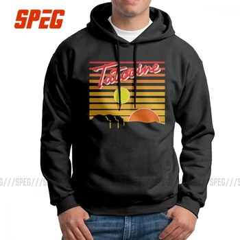 

Men's Star Wars Visit Tatooine Hoodies Breathable Purified Cotton Hooded Sweatshirts Funny Tracksuit
